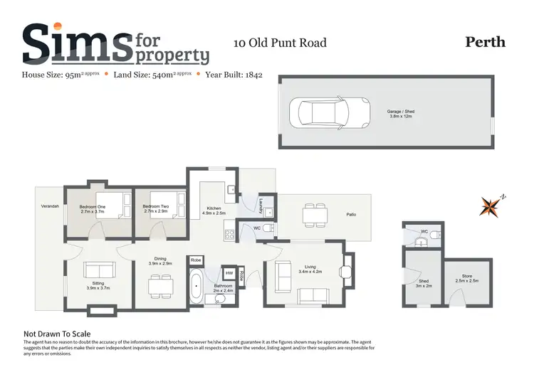 Floorplan of Homely house listing, 10 Old Punt Road, Perth TAS 7300