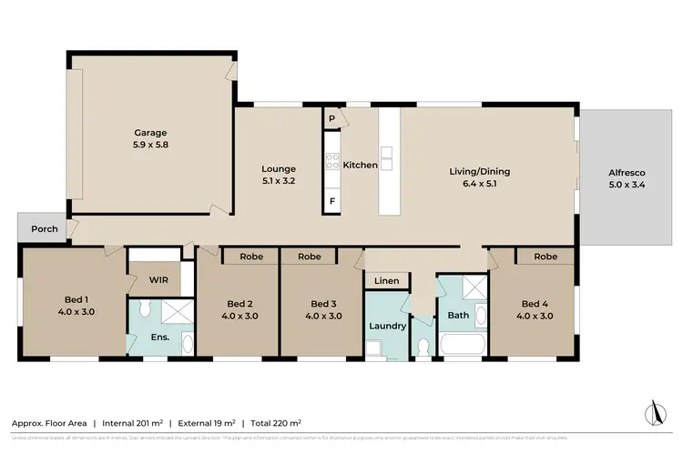 Floorplan of Homely house listing, 21 Lido Circuit, Warner QLD 4500