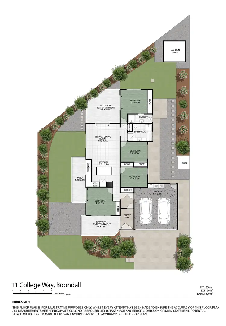 Floorplan of Homely house listing, 11 College Way, Boondall QLD 4034