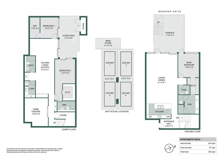 Floorplan of Homely apartment listing, G05/1 Finishline View, Floreat WA 6014