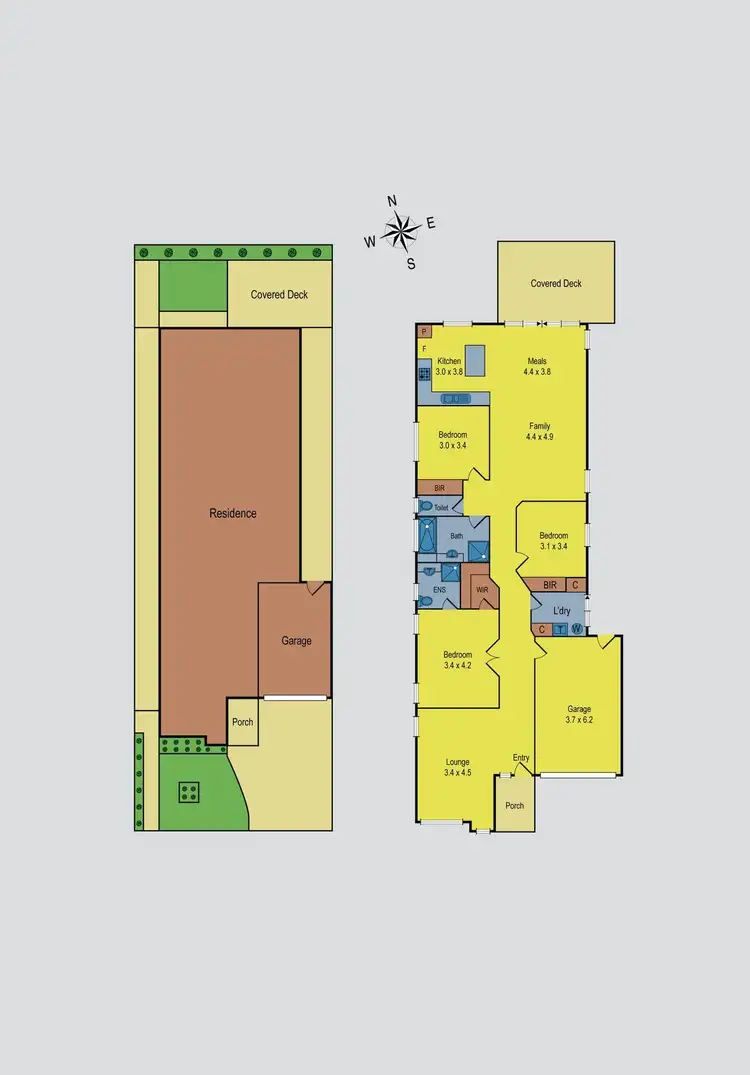 Floorplan of Homely house listing, 28 Goodenia Way, Caroline Springs VIC 3023