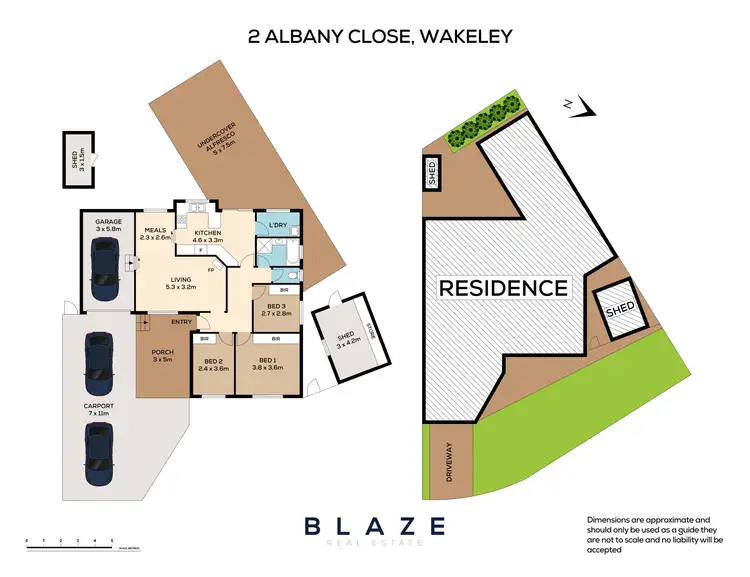 Floorplan of Homely house listing, 2 Albany Close, Wakeley NSW 2176