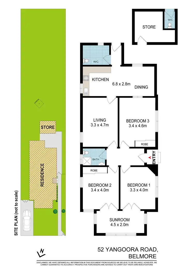 Floorplan of Homely house listing, 52 Yangoora Road, Belmore NSW 2192