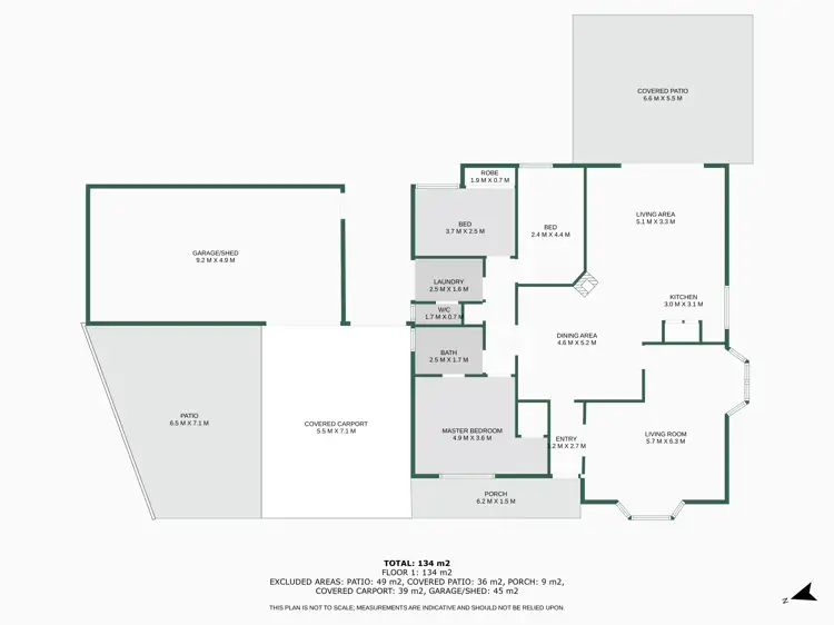Floorplan of Homely house listing, 9 Stirling Grove, Mandurah WA 6210