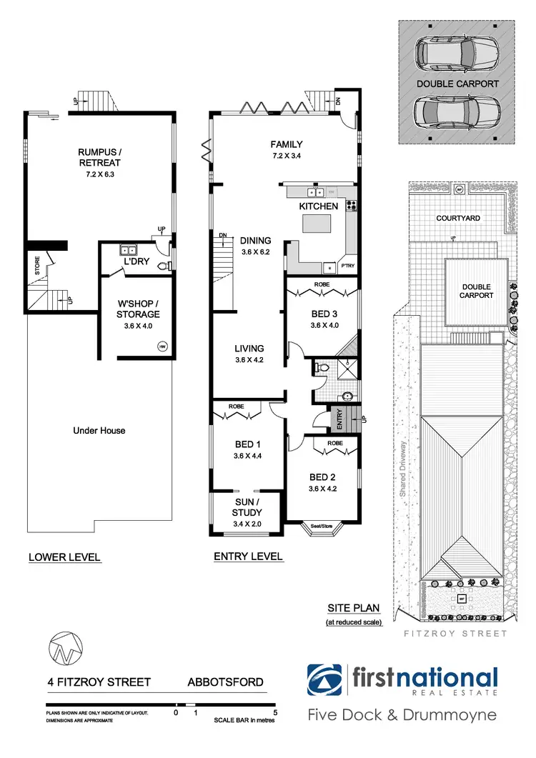 Floorplan of Homely house listing, 4 Fitzroy Street, Abbotsford NSW 2046
