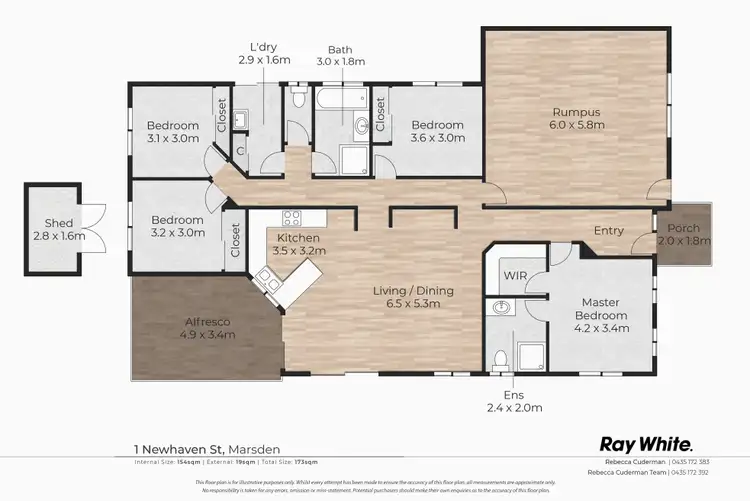 Floorplan of Homely house listing, 1 Newhaven St, Marsden QLD 4132