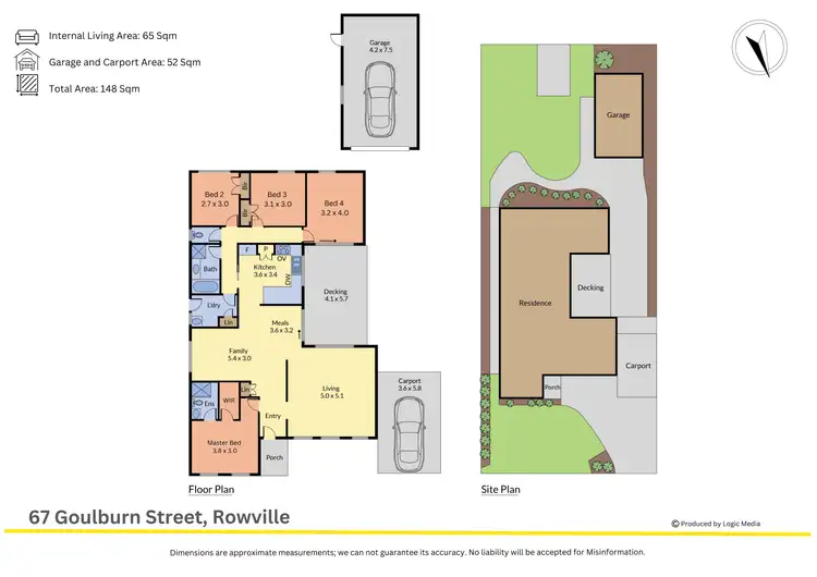 Floorplan of Homely house listing, 67 Goulburn Drive, Rowville VIC 3178