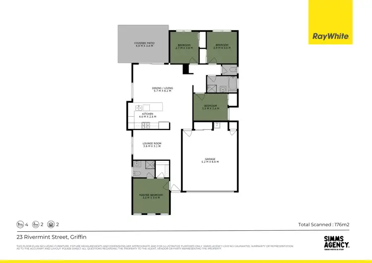 Floorplan of Homely house listing, 23 Rivermint Street, Griffin QLD 4503