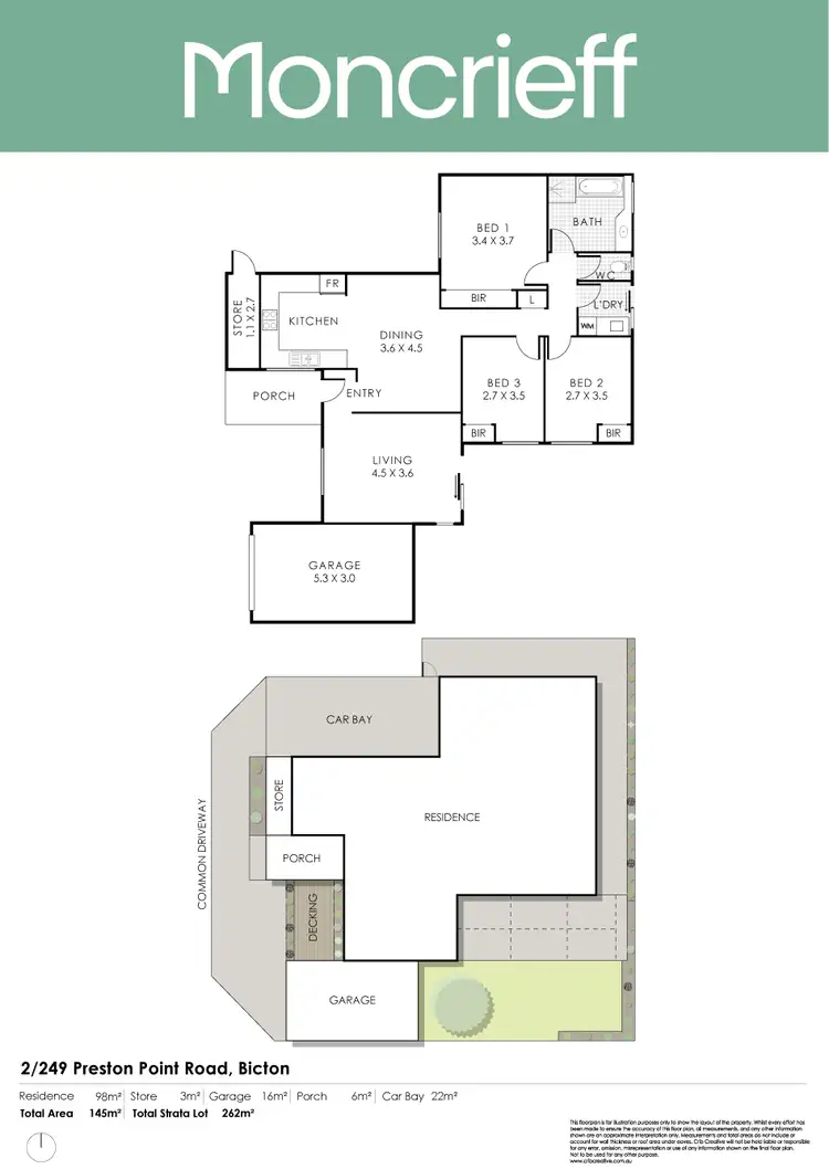 Floorplan of Homely house listing, 2/249 Preston Point Road, Bicton WA 6157