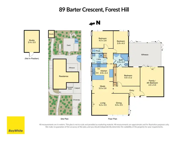 Floorplan of Homely house listing, 89 Barter Crescent, Forest Hill VIC 3131