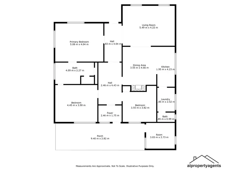 Floorplan of Homely house listing, 19 Anderson Street, Horsham VIC 3400