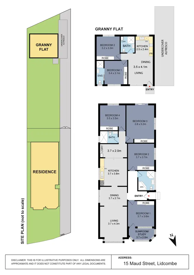 Floorplan of Homely house listing, 15 Maud Street, Lidcombe NSW 2141