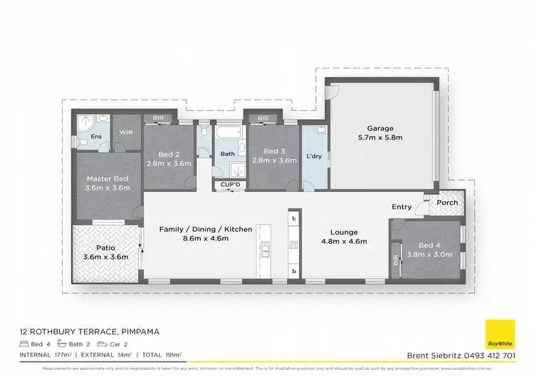Floorplan of Homely house listing, 12 Rothbury Terrace, Pimpama QLD 4209