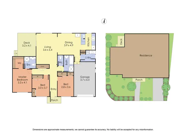 Floorplan of Homely house listing, 17 Mollison Street, Dandenong North VIC 3175