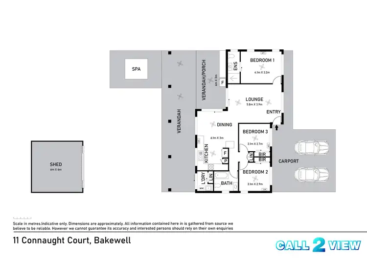 Floorplan of Homely house listing, 11 Connaught Court, Bakewell NT 832