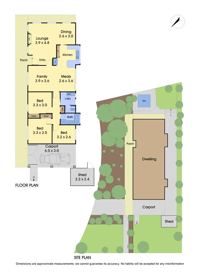 Floorplan of Homely house listing, 1 The Glade, Viewbank VIC 3084