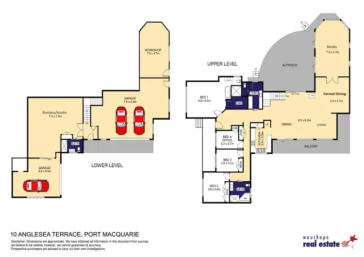 Floorplan of Homely house listing, 10 Anglesea Terrace, Port Macquarie NSW 2444