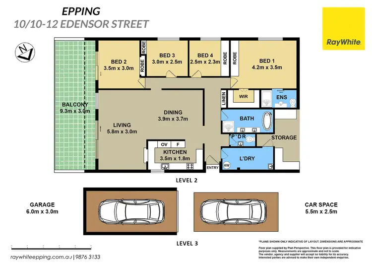 Floorplan of Homely unit listing, 10/10-12 Edensor Street, Epping NSW 2121