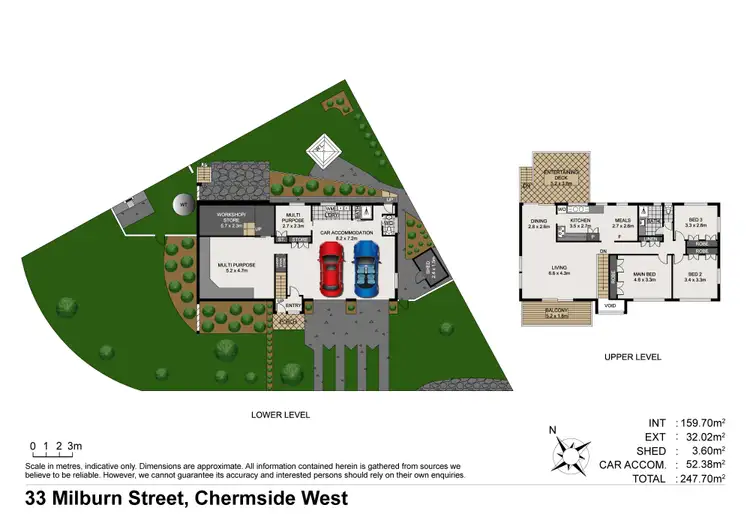 Floorplan of Homely house listing, 33 Milburn Street, Chermside West QLD 4032