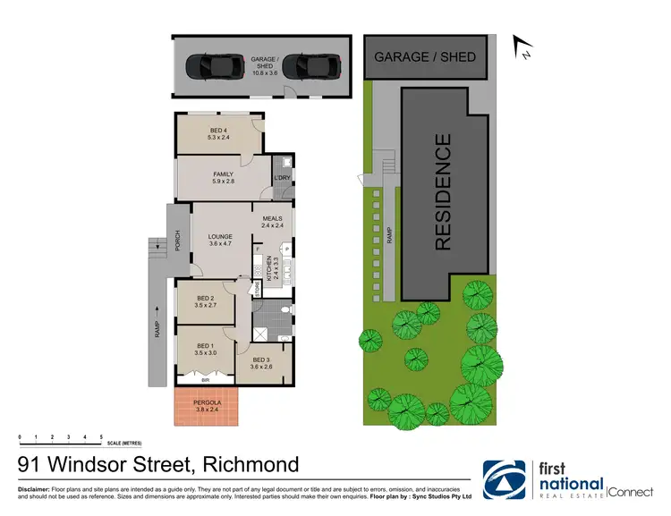 Floorplan of Homely house listing, 91 Windsor St, Richmond NSW 2753