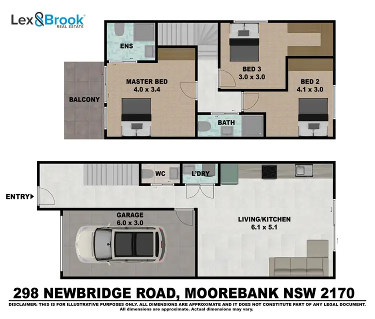 Floorplan of Homely house listing, 4/298 Newbridge Rd, Moorebank NSW 2170
