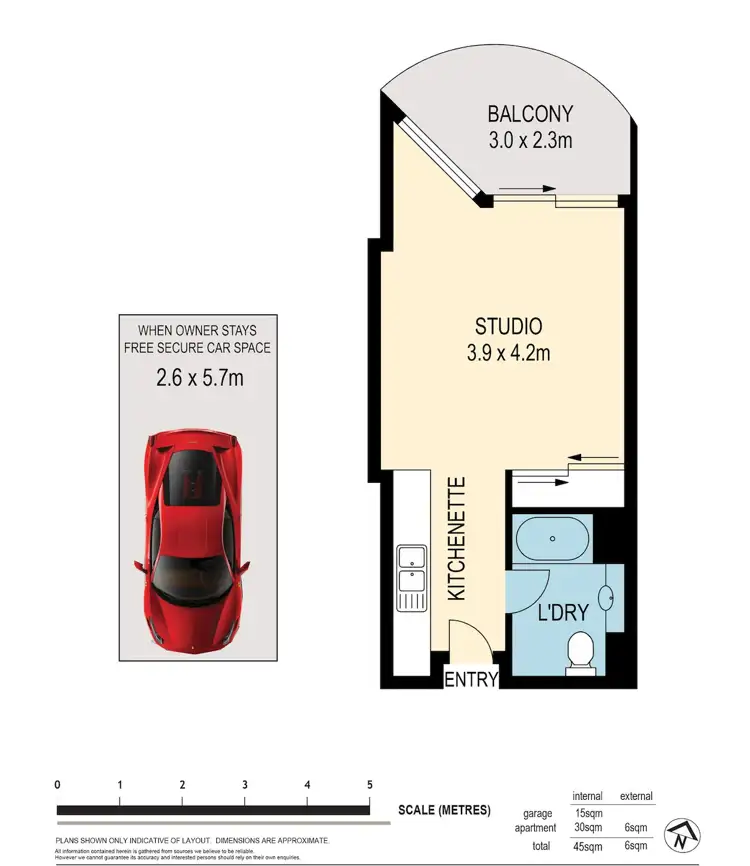 Floorplan of Homely apartment listing, 210/60 Park Road, Milton QLD 4064