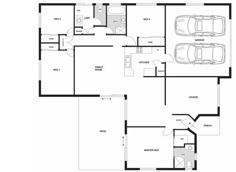 Floorplan of Homely house listing, 9 St Joseph Drive, Urraween QLD 4655