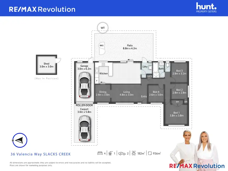 Floorplan of Homely house listing, 36 Valencia Way, Slacks Creek QLD 4127