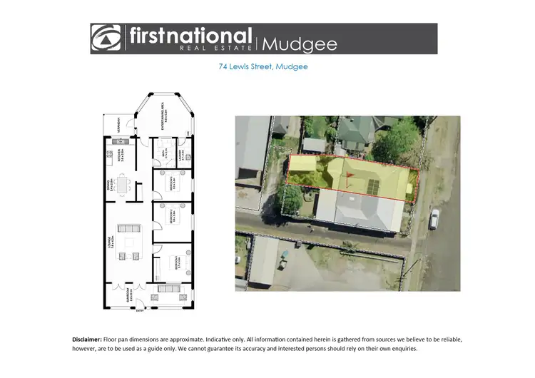 Floorplan of Homely house listing, 74 Lewis Street, Mudgee NSW 2850