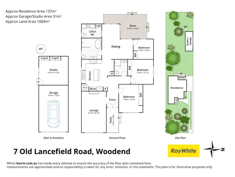 Floorplan of Homely house listing, 7 Old Lancefield Road, Woodend VIC 3442