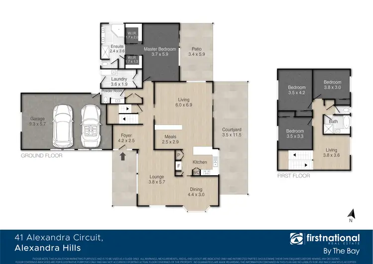 Floorplan of Homely house listing, 41 Alexandra Circuit, Alexandra Hills QLD 4161