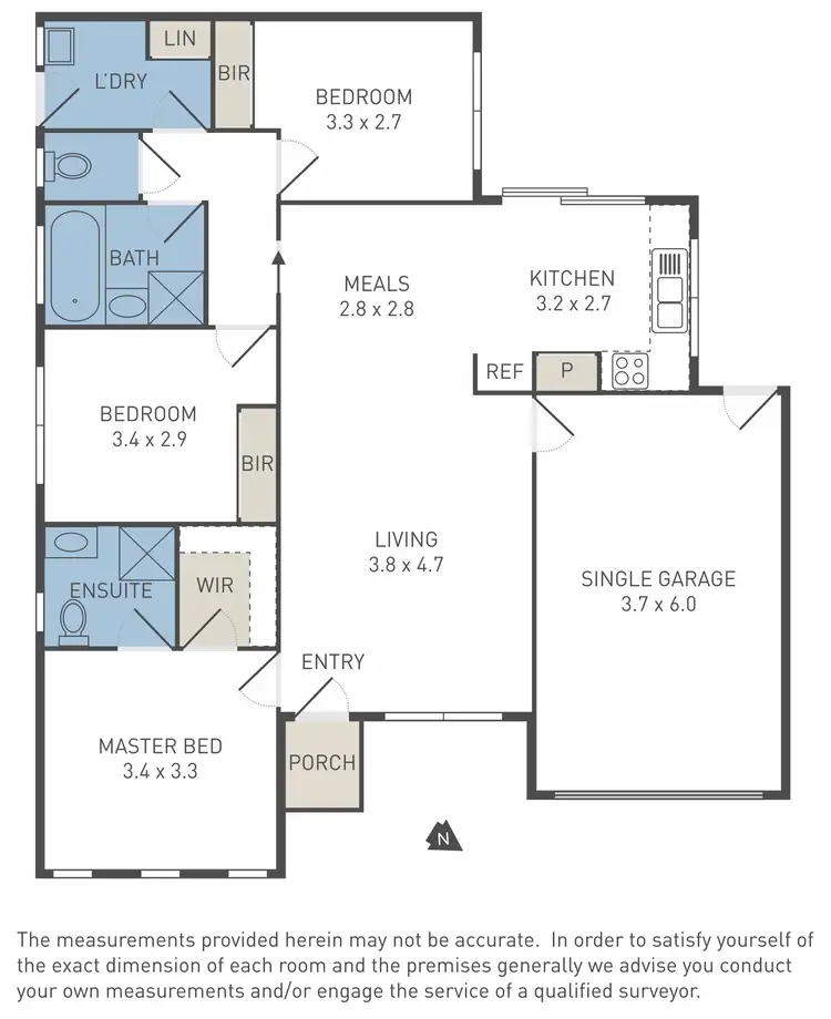 Floorplan of Homely unit listing, 22/20-22 Roslyn Park Drive, Harkness VIC 3337