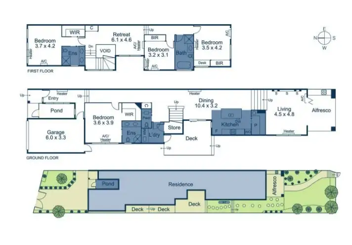 Floorplan of Homely house listing, 16 Sylvan Street, Balwyn North VIC 3104