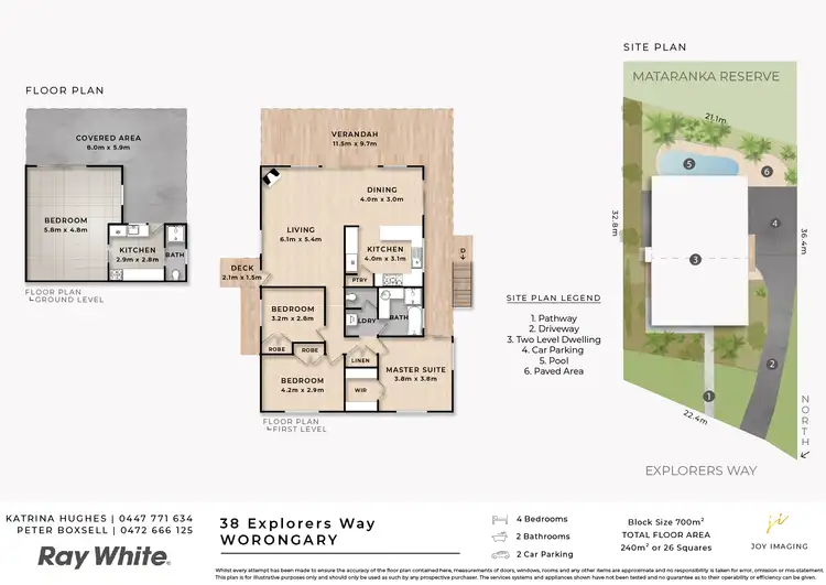 Floorplan of Homely house listing, 38 Explorers Way, Worongary QLD 4213