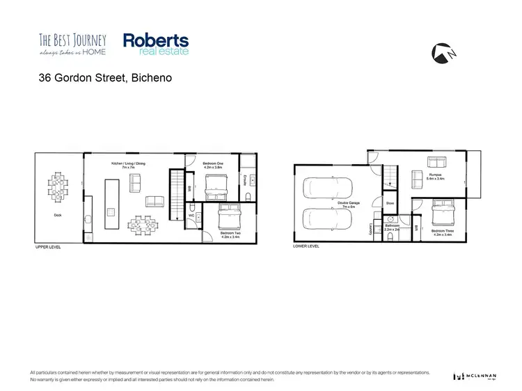 Floorplan of Homely house listing, 36 Gordon Street, Bicheno TAS 7215