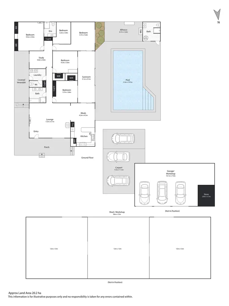Floorplan of Homely rural property listing, 81-99 Bawtree Road, Leopold VIC 3224