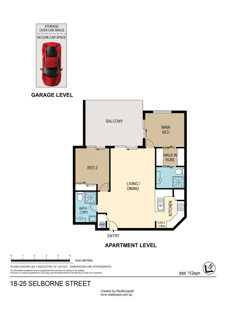 Floorplan of Homely unit listing, 18/25 Selborne Street, Mount Gravatt East QLD 4122