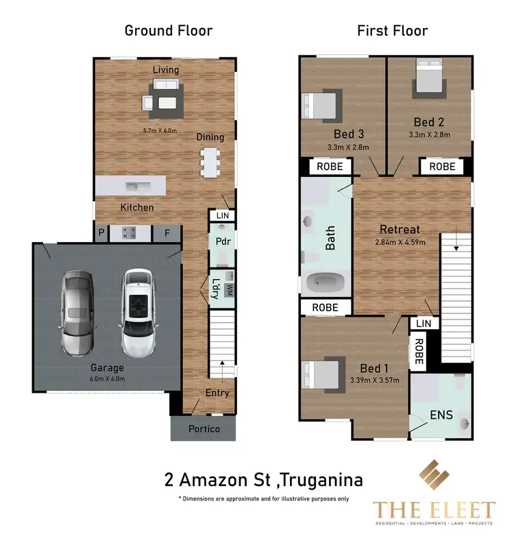 Floorplan of Homely house listing, 2 Amazon Street, Truganina VIC 3029