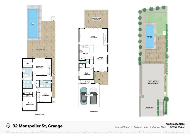 Floorplan of Homely house listing, 32 Montpelier Street, Grange QLD 4051
