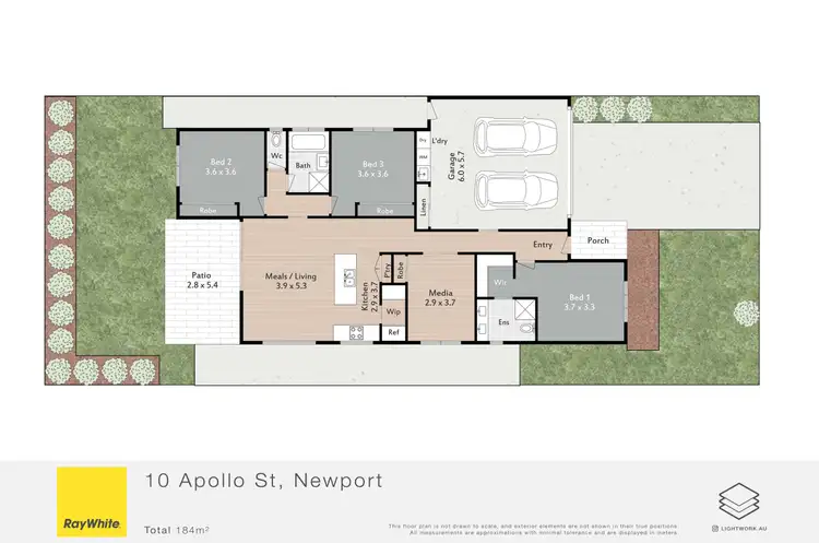 Floorplan of Homely house listing, 10 Apollo Street, Newport QLD 4020
