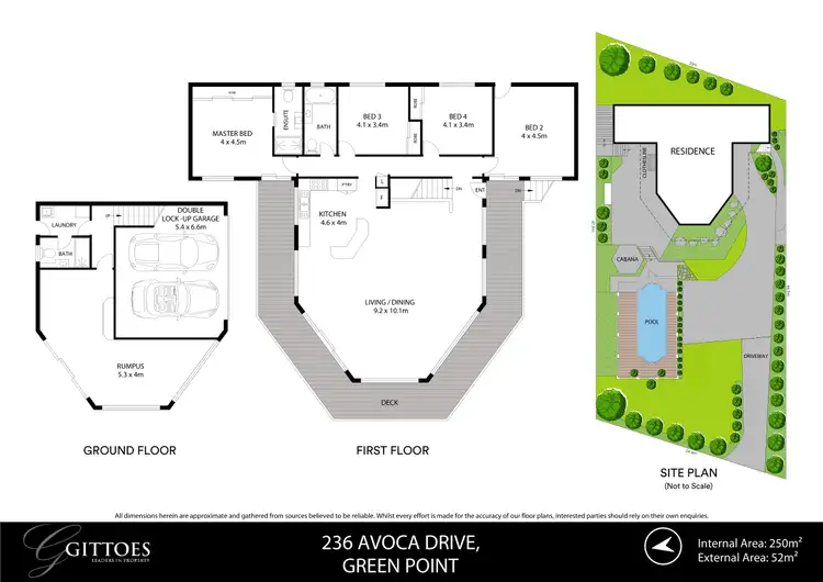 Floorplan of Homely house listing, 236 Avoca Drive, Green Point NSW 2251