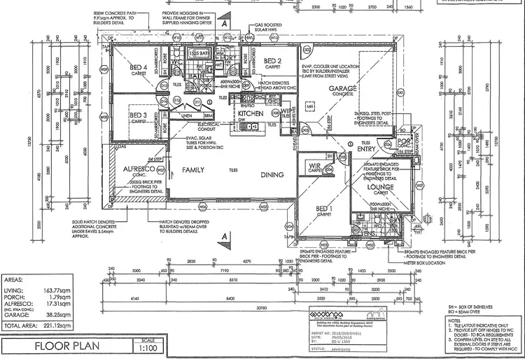 Floorplan of Homely house listing, 8 Easton Lane, Leneva VIC 3691