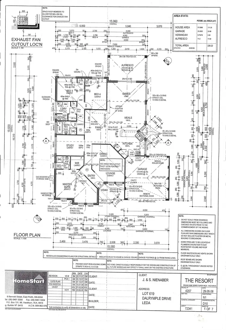 Floorplan of Homely house listing, 145 Dalrymple Drive, Leda WA 6170