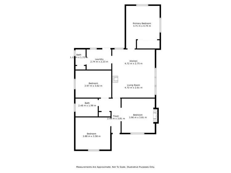 Floorplan of Homely house listing, 7 Horsham Road, Dimboola VIC 3414