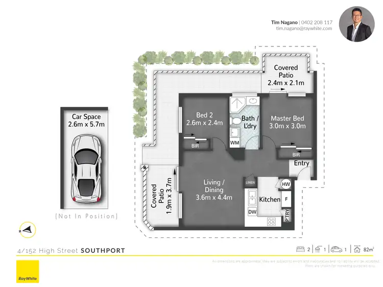 Floorplan of Homely apartment listing, 4/152-154 High Street, Southport QLD 4215