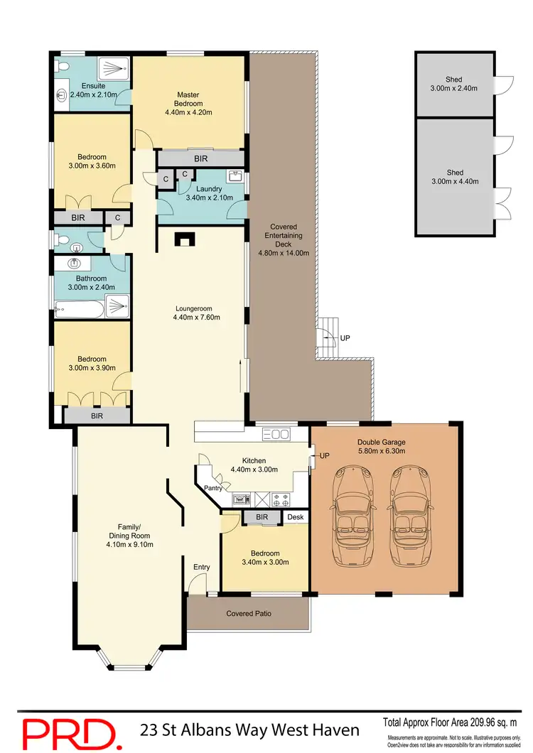 Floorplan of Homely house listing, 23 St Albans Way, West Haven NSW 2443