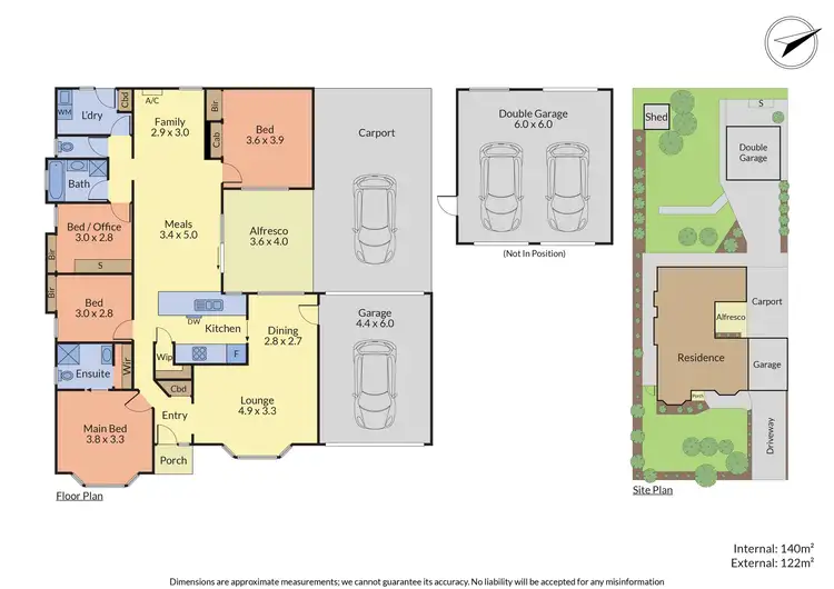 Floorplan of Homely house listing, 5 Custer Grove, Bayswater North VIC 3153