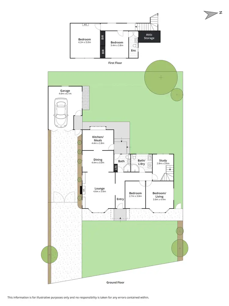 Floorplan of Homely house listing, 34 Merlin Crescent, Corio VIC 3214