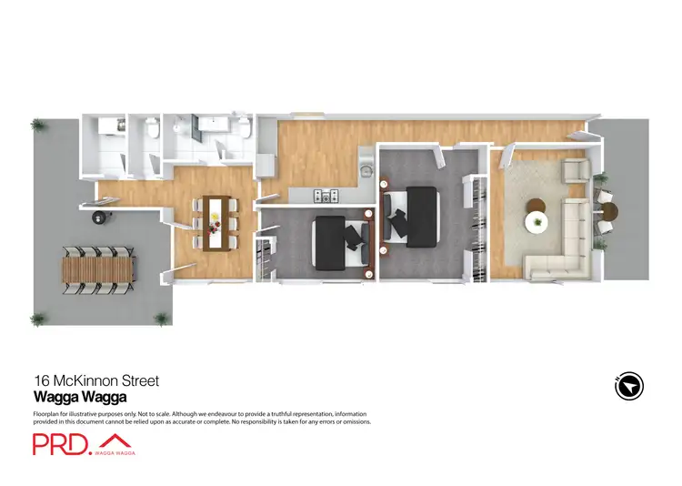 Floorplan of Homely house listing, 16 McKinnon Street, Wagga Wagga NSW 2650