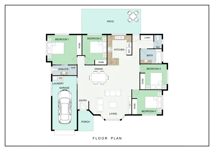 Floorplan of Homely house listing, 6-8 Lois Street, Mount Pleasant QLD 4740